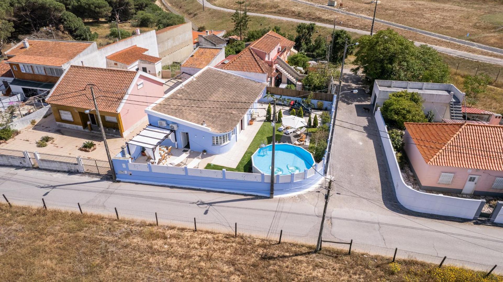 Moradia Familiar Piscina 5Min Praia By Host-Point Charneca  Exteriér fotografie