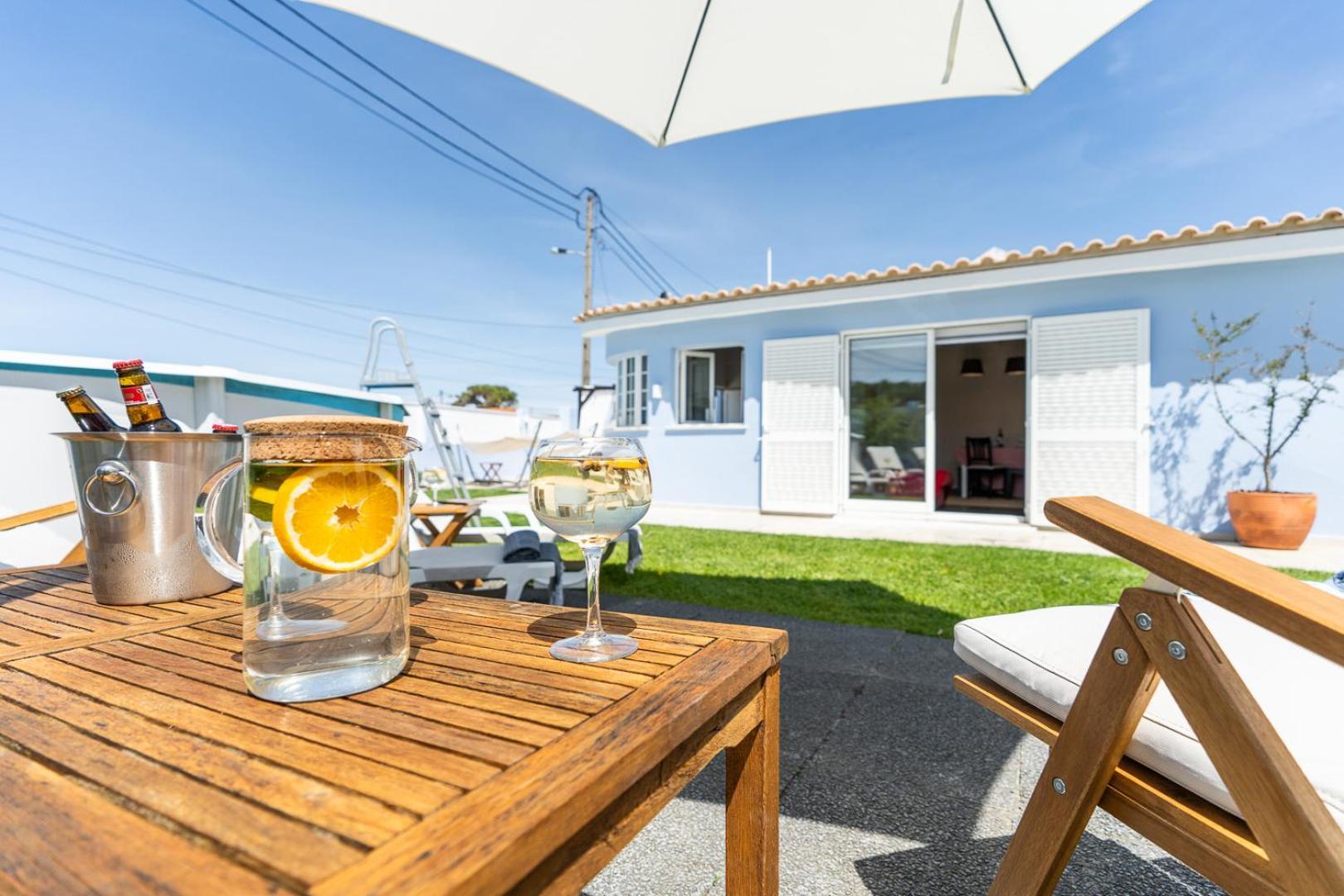 Moradia Familiar Piscina 5Min Praia By Host-Point Charneca  Exteriér fotografie